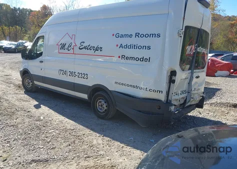 2018 Ford Transit-250 из США, поврежденный, VIN 1FTYR3XM9JKA01480